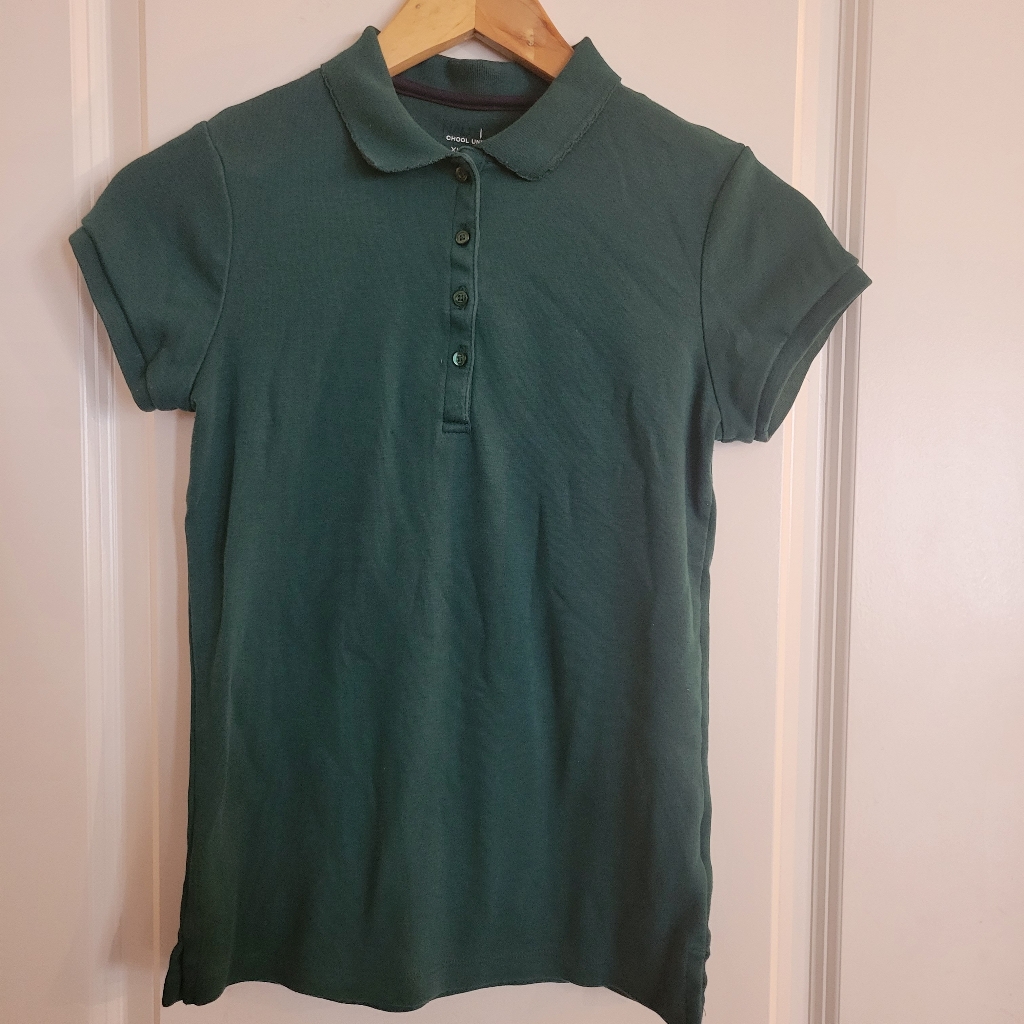 Nautica Girls School Uniform Polo